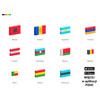 Klocki Pixio Flags | Story Series | Pixio®