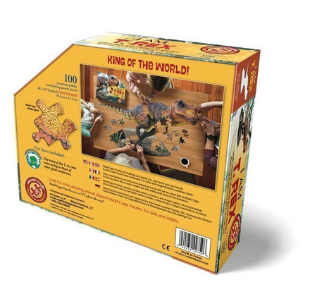 MADD CAPP,  Puzzle konturowe I AM T-REX - 100 elem.