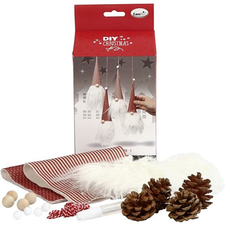 Brodate elfy wiszące