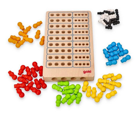 GOKI drewniana gra logiczna Master Logic