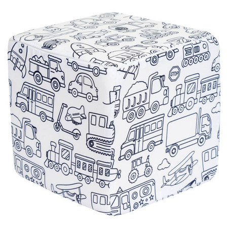 Kostka do kolorowania POJAZDY