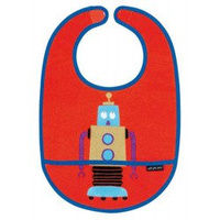 Śliniak z kieszonką, bawełniany, seria Roboty | Maison Petit Jour®