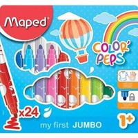 Flamastry Jumbo Colorpeps Early Age 24 szt