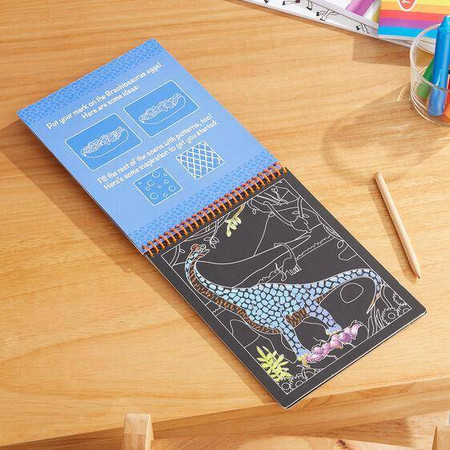 Zdrapka Wydrapywanka Scratch Art Dinozaury 40514-Melissa & Doug