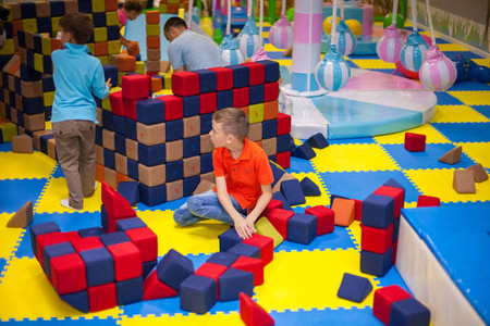 Materiałowe klocki magnetyczne XXL JollyHeap 100 szt. CREATIVE