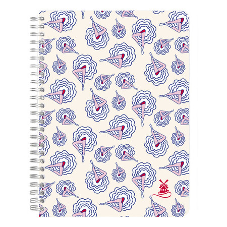 Zeszyt na spirali A5 Moulin Rouge mix