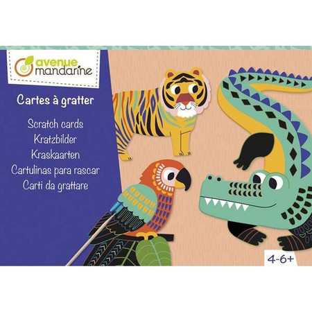 Zwierzęta do wydrapywania 5 szt.