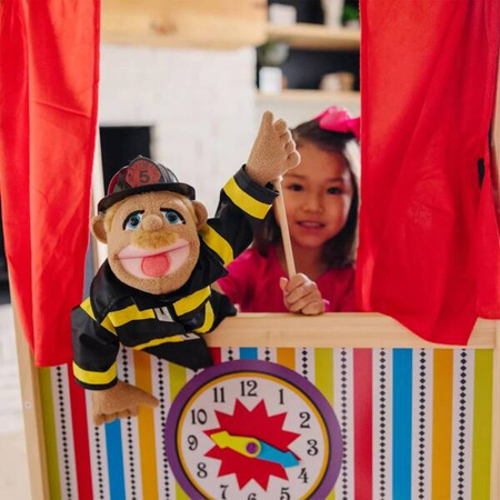 Teatrzyk kukiełkowy z drewna Deluxe 12530-Melissa & Doug, teatrzyki i akcesoria