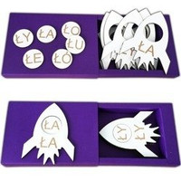 Układanka Dopasowywanie sylab z Ł - Rakieta i okienko