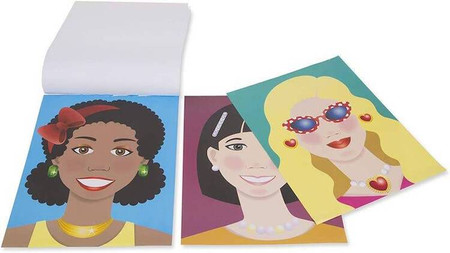 Naklejki Twarze Melissa & Doug