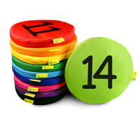 Poduszki animacyjne Kodura zestaw 10szt Liczby 11-20