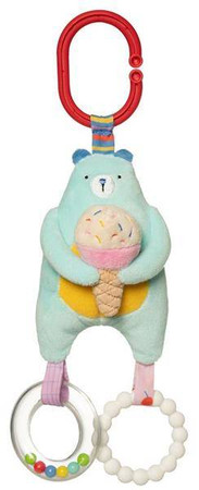 Zawieszka do wózka Niedźwiedź Cherry Blossom 159730-Manhattan Toy, zabawki dla niemowląt