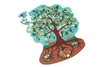 Scratch, Puzzle konturowe Leśne drzewo 58 elem.