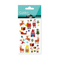 Naklejki 3D wypukłe Boże Narodzenie