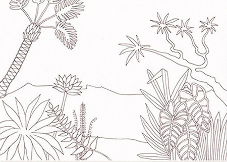 Scenka na Safari Origami