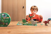 Scratch, Puzzle 2w1 - 2D i 3D scenografia Dinozaury
