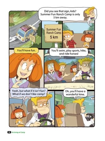 Komiks dla dzieci po angielsku School Adventures Level 1 Część 1