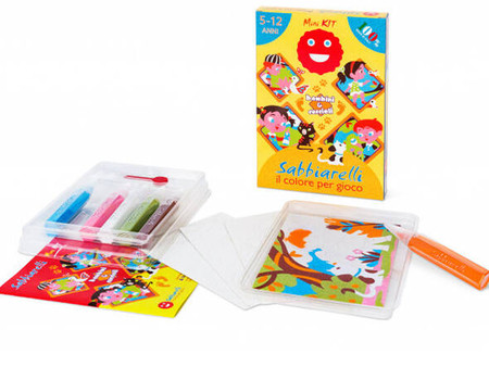 Zestaw do kolorowania piaskiem Kids & Pets 5l+ SABBIARELLI