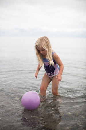 Piłka Scrunch - Ciemny szary