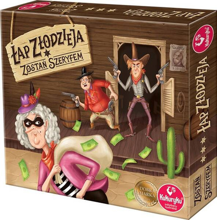 Gra Łap Złodzieja wyd. Kukuryku