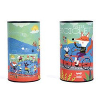Puzzle dla dzieci, Na rowerach, Bicicletta | Londji®
