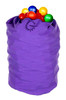 Worek na piłki suchy basen duży - fioletowy