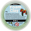 Masa Foam Clay Metaliczna Zielona 35 g