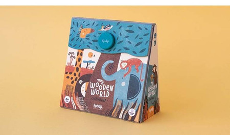 Drewniana układanka Sawanna - Mój Drewniany Świat | Londji®