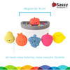 Zabawka STEM: sorter kubeczek z owocami, 6 mies.+, Sasssy