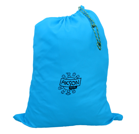 Tęczowa profesjonalna Chusta Animacyjna Akson 7m 36 uchwytów