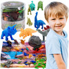 WOOPIE Zestaw Figurki Dinozaury 34 szt.
