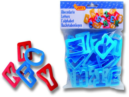 Foremki literki 26szt JOVI
