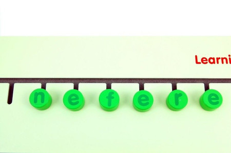 Układanka edukacyjna panel ścienny - Alfabet