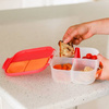 Mini lunchbox, Lemon Sherbet, b,box