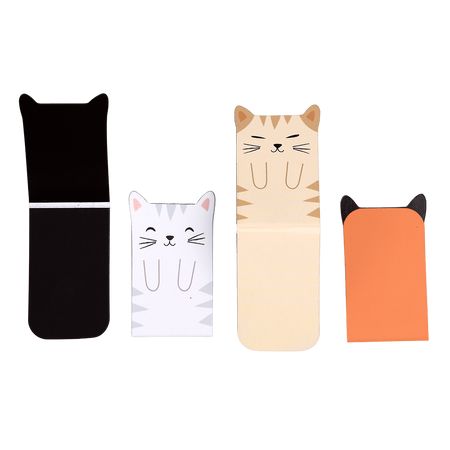 Magnetyczne zakładki do książki, Koty, Rex London