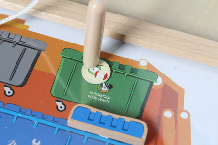 MASTERKIDZ Tablica Edukacyjna Segregacja Odpadów