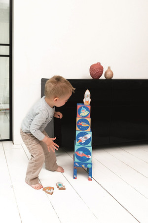 Scratch, Piramida edukacyjna i drewniane figurki KOSMOS