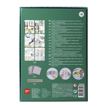 Zestaw artystyczny Apli Kids - Tekstury