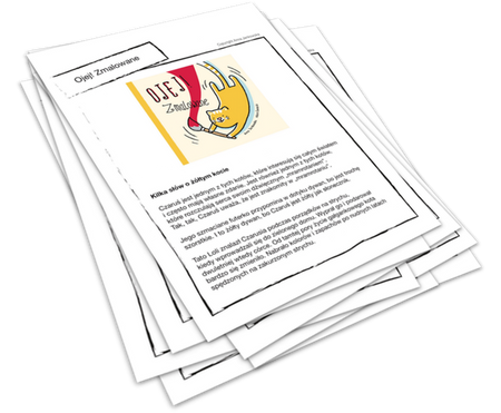 Ojej! Zmalowane. Komiks do aktywnego czytania