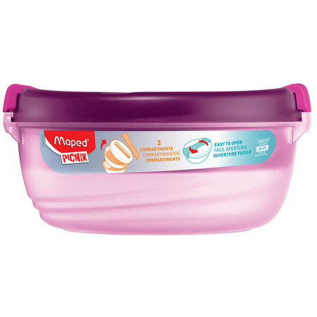 Pudełko lunchowe misa Maped Picnik Origins różowe (6)