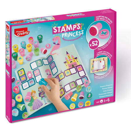 Creativ Kolorowe Stempelki - Świat Księżniczek