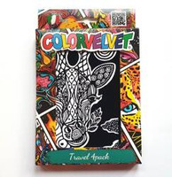 Welwetowy zestaw podróżny ZOO