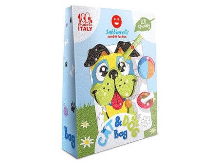 Zestaw do kolorowania piaskiem Sabbiarelli Bag - Kot&Pies 3l+ SABBIARELLI