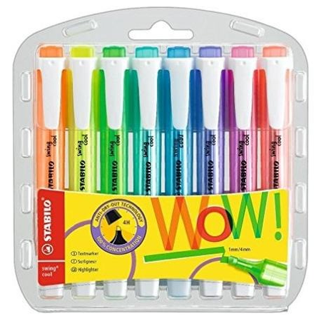 Zakreślacz STABILO Swing Cool 8 kolorów