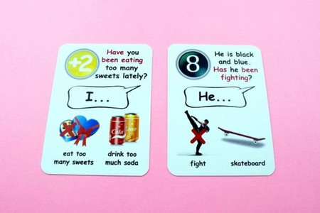 Fun Card English PRESENT PERFECT CONTINUOUS