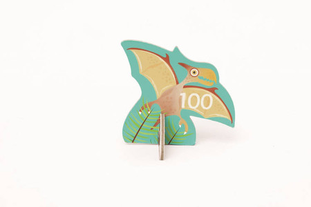 Scratch, Dmuchawka XL / 3 lotki przyssawki /  5 celów DINO