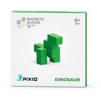 Klocki Pixio Green Dinosaur 12 | Color Series | Pixio®