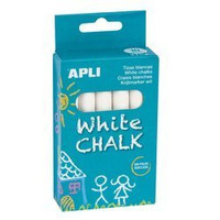 Kreda tablicowa biała Apli Kids - 10 sztuk