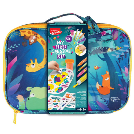 Creativ Walizeczka Jungle Fever z akcesoriami plastycznymi