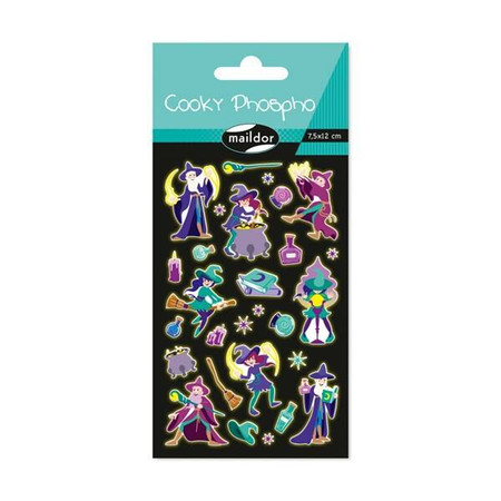 Naklejki 3D Świecące w ciemności Magia